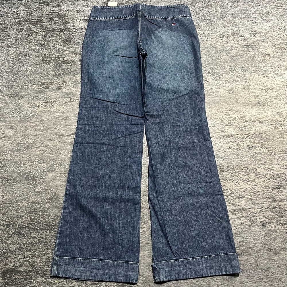 NWT Vintage Y2K Tommy Hilfiger Jeans Womens 8 (32x32) Blue Flare Bootcut Western